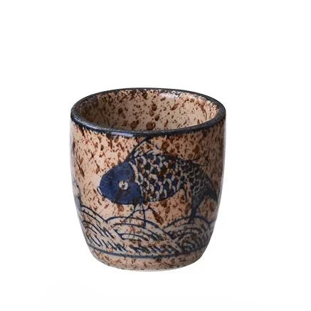 Taza de te Cerámica Retro de 50 ml estilo Japones